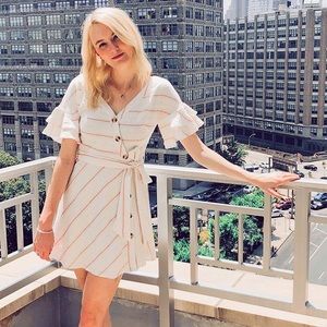 Summer striped dress